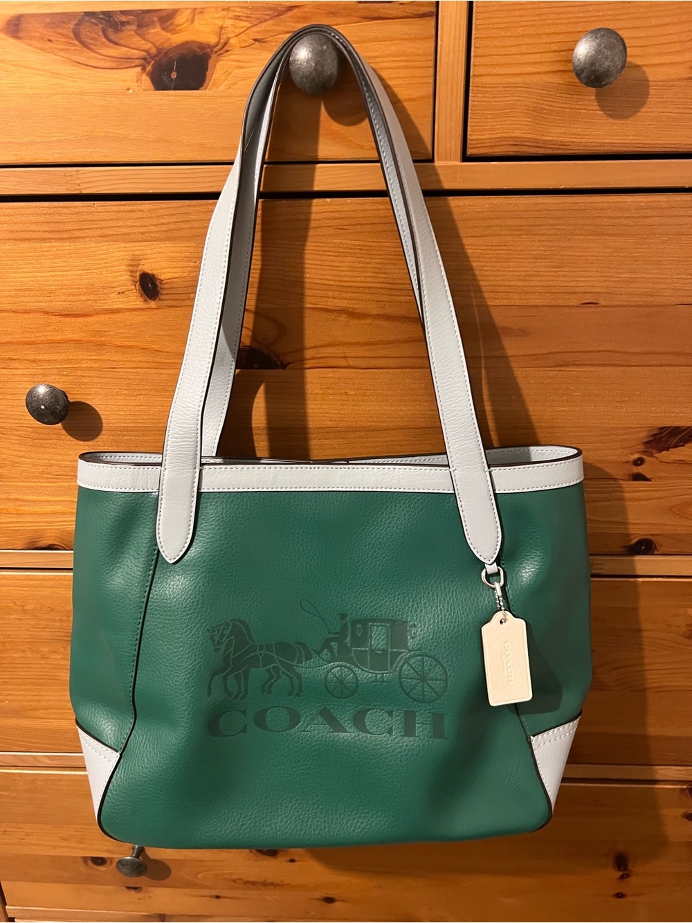 NWOT Leather Coach Bag